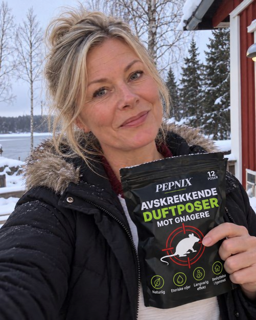 Helena Vikstrom med Pepnix duftposer