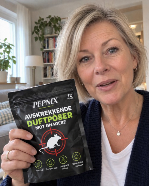Karin Sundberg med Pepnix duftposer