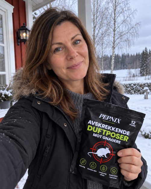 Maria Ek med Pepnix duftposer